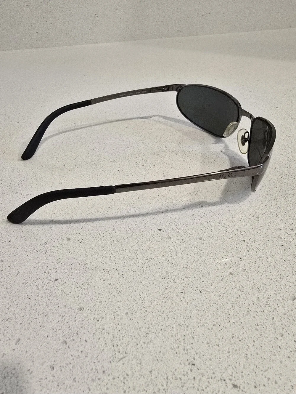 Vtg Ray-Ban Polarized Vintage Men's Flight Wrap Sunglasses